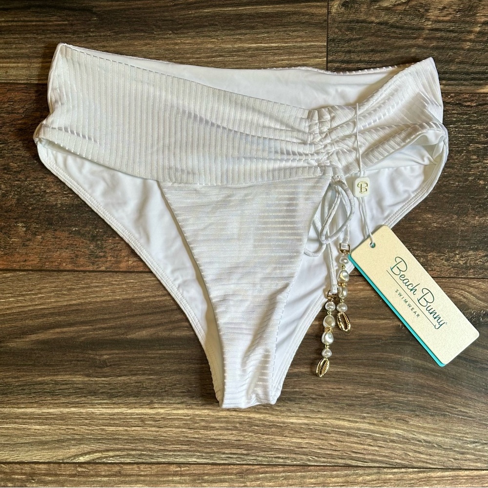 Beach Bunny Natalie high waist bikini bottoms size XS - Picture 5 of 14